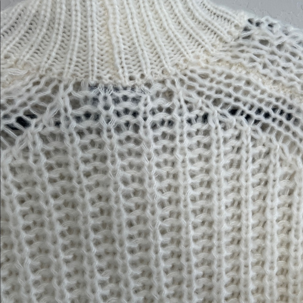 Wooden Ships Tara Rails Turtleneck Knit Sweater. Size M/L - Picture 7 of 8